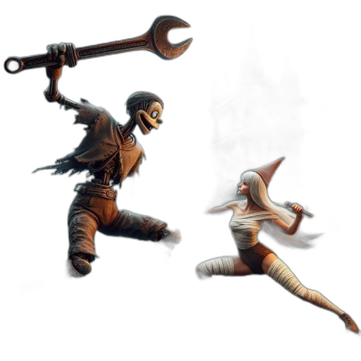 weapon, staff, sword, concept art transparent PNG cut-out
