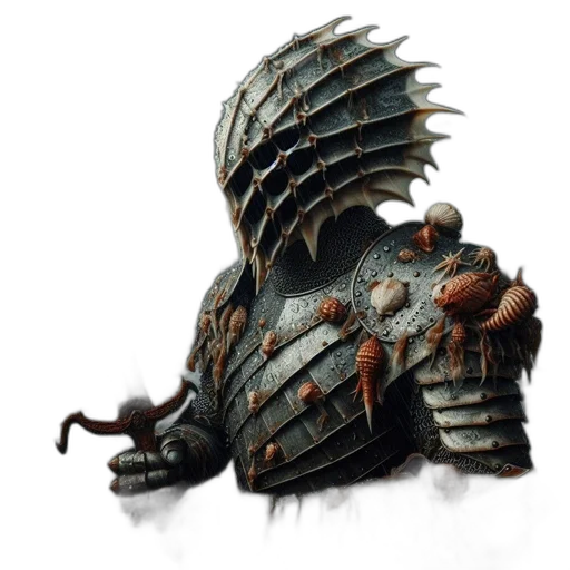 mask, dragon, weapon, sword transparent PNG cut-out