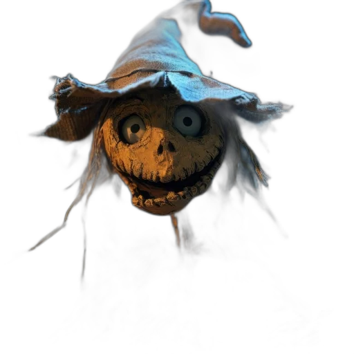 mask, hat, staff, face transparent PNG cut-out