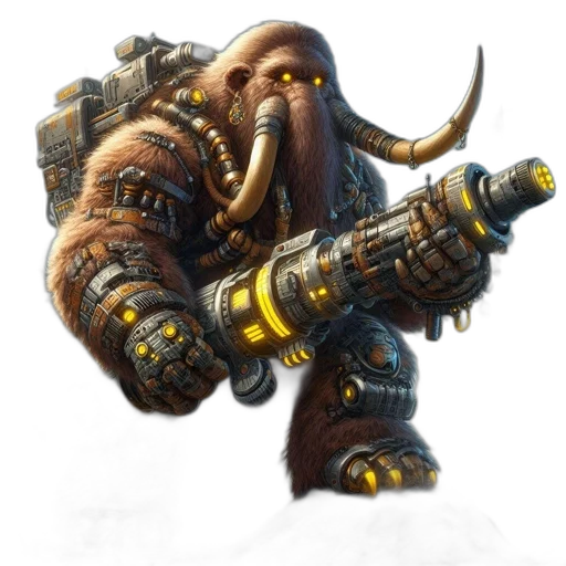 weapon, staff, creature, animal transparent PNG cut-out