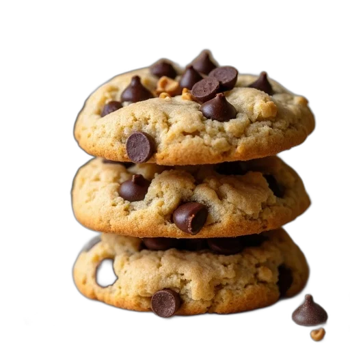 food, photorealistic, 3d render, stack transparent PNG cut-out