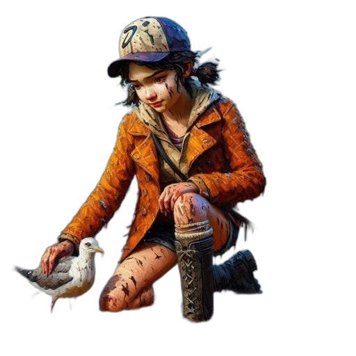 staff, weapon, hat, animal transparent PNG cut-out