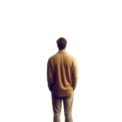 jacket, robot, staff, face transparent PNG cut-out