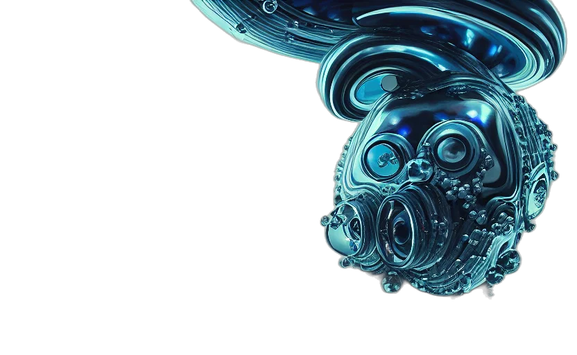robot, mask, weapon, hair transparent PNG cut-out