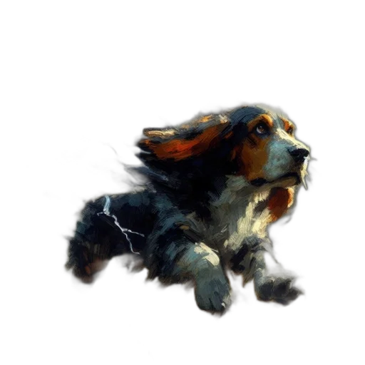 creature, dragon, animal, hair transparent PNG cut-out