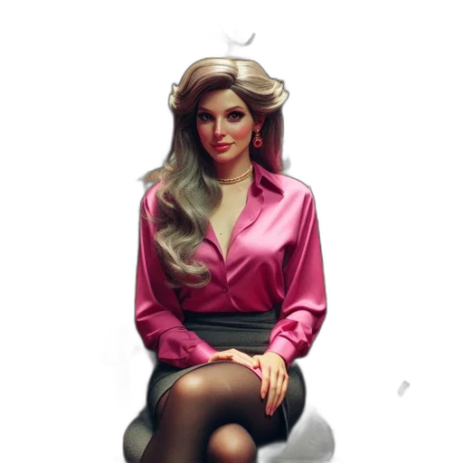 dress, jacket, face, staff transparent PNG cut-out