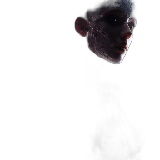 mask, face, creature, robot transparent PNG cut-out