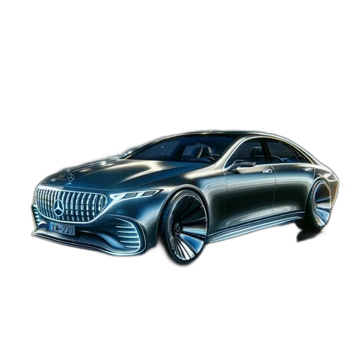 car, 3d render, concept art, photorealistic transparent PNG cut-out