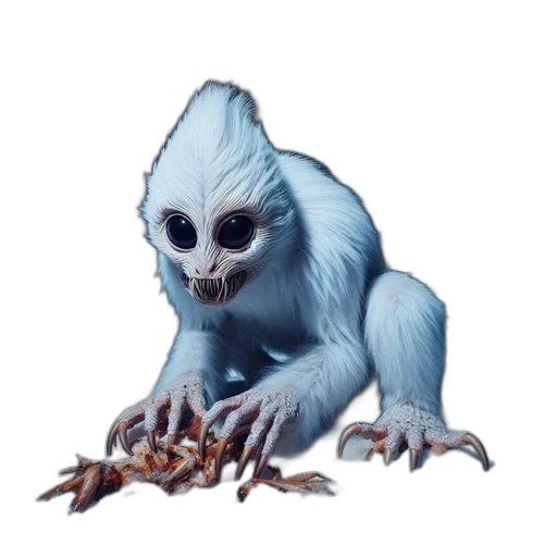 creature, animal, staff, concept art transparent PNG cut-out