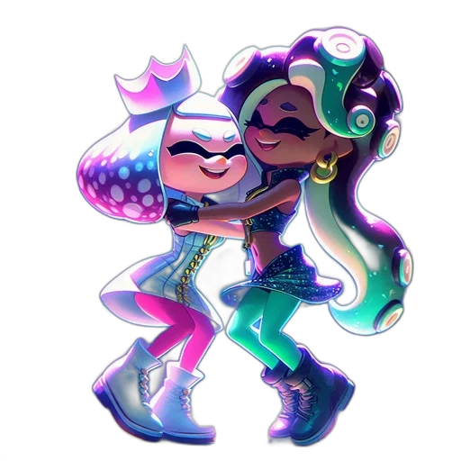 vaporwave, pixel art, concept art, 3d render transparent PNG cut-out