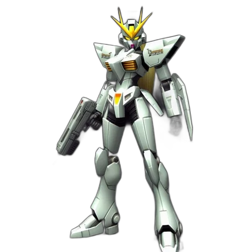 robot, weapon, concept art, 3d render transparent PNG cut-out