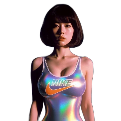 dress, robot, jacket, cyberpunk transparent PNG cut-out