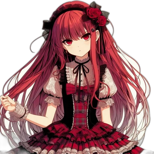 dress, staff, weapon, crown transparent PNG cut-out