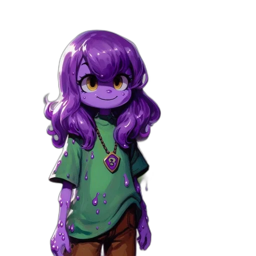 staff, jacket, creature, hair transparent PNG cut-out