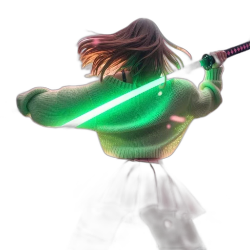 sword, weapon, staff, 3d render transparent PNG cut-out