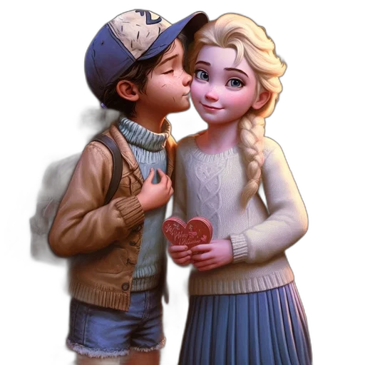 jacket, concept art, cartoon, 3d render transparent PNG cut-out