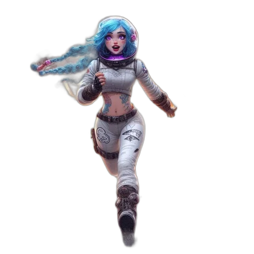 creature, robot, staff, weapon transparent PNG cut-out