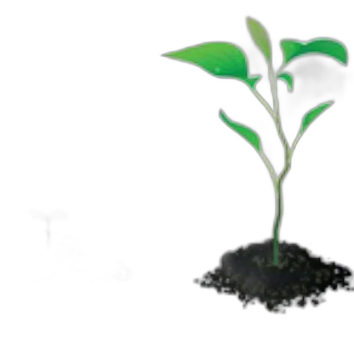tree, staff, photorealistic, 3d render transparent PNG cut-out