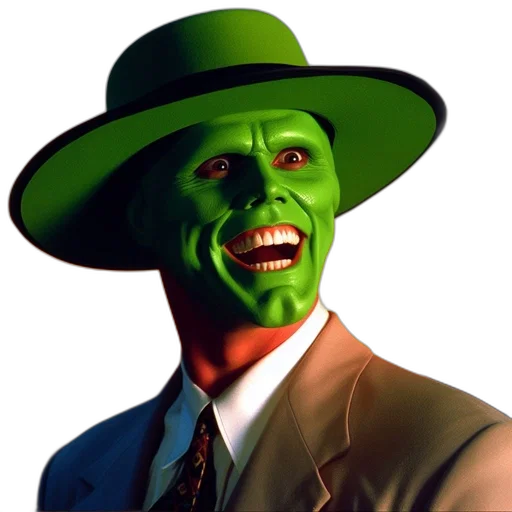 mask, face, hat, creature transparent PNG cut-out