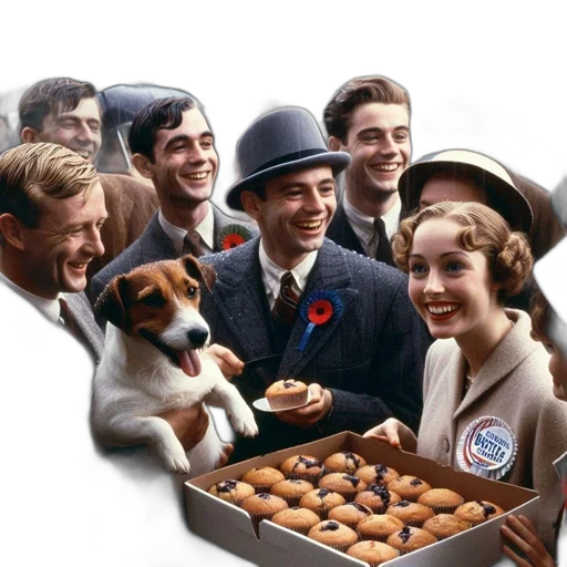 staff, food, hat, umbrella transparent PNG cut-out