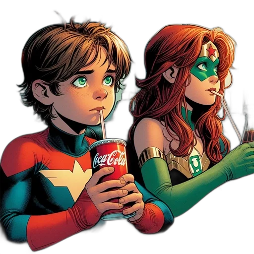 bottle, comic book art, concept art, cartoon transparent PNG cut-out