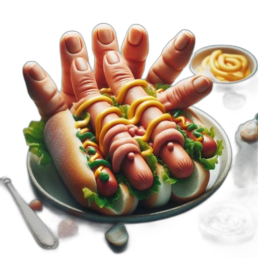 food, weapon, jewelry, 3d render transparent PNG cut-out