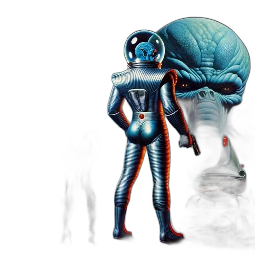 robot, mask, concept art, comic book art transparent PNG cut-out