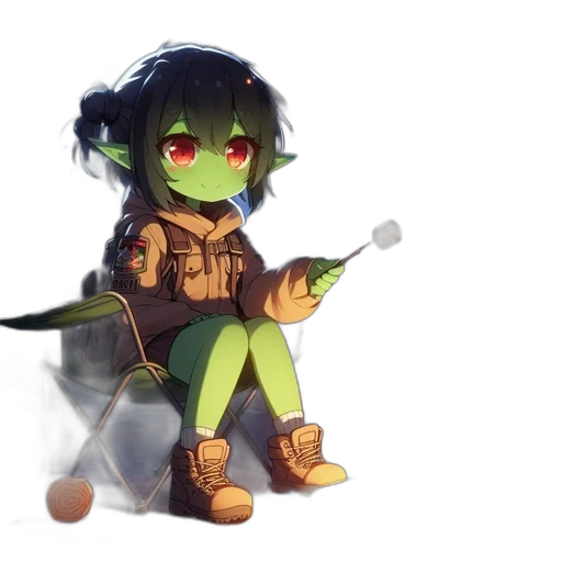 staff, weapon, dragon, creature transparent PNG cut-out