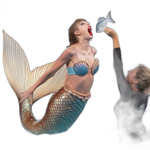 creature, animal, concept art, vaporwave transparent PNG cut-out