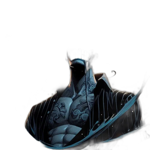 shoes, mask, dragon, weapon transparent PNG cut-out