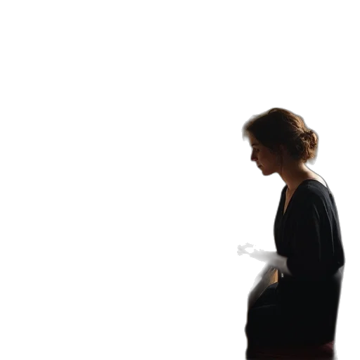 dress, staff, face, jacket transparent PNG cut-out