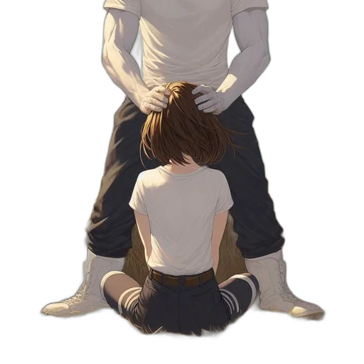 crown, concept art, anime, watercolor transparent PNG cut-out