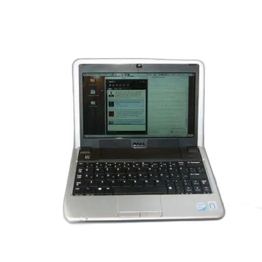 staff, dell, laptop, open transparent PNG cut-out