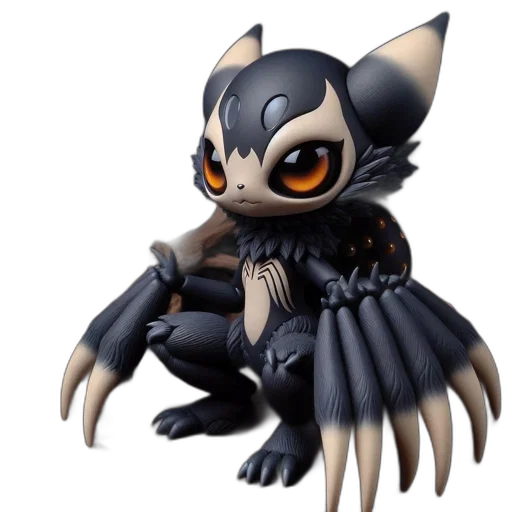 creature, dragon, concept art, 3d render transparent PNG cut-out