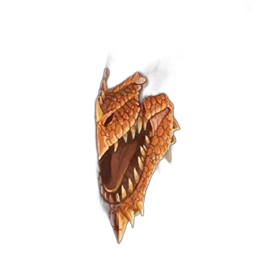 dragon, mask, creature, animal transparent PNG cut-out