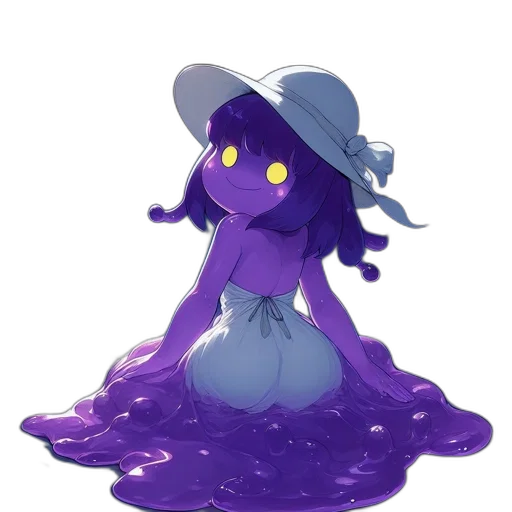 dress, creature, hat, crown transparent PNG cut-out