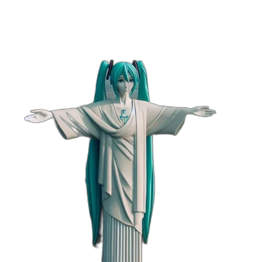 staff, dress, robot, creature transparent PNG cut-out
