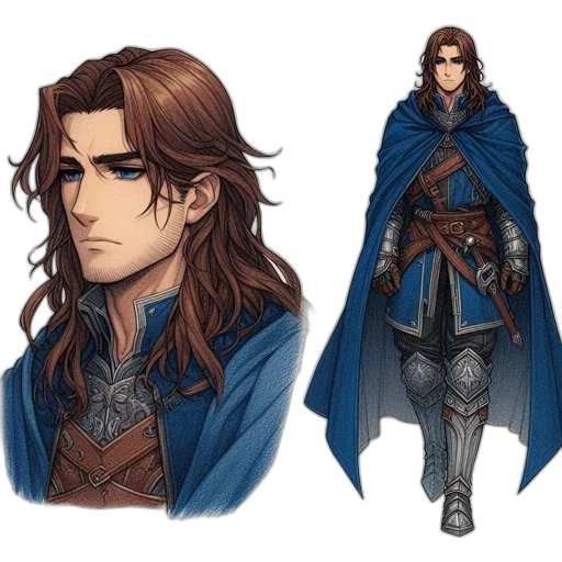 fantasy art, concept art, pixel art, comic book art transparent PNG cut-out