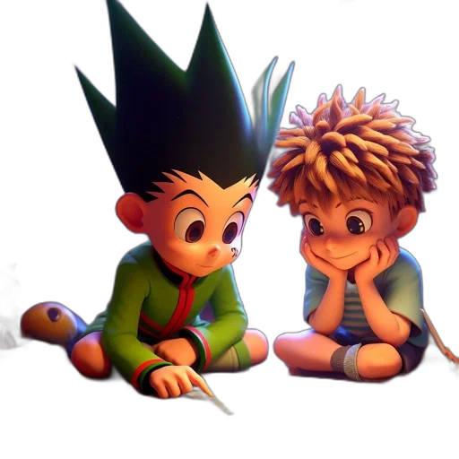3d render, concept art, cartoon, comic book art transparent PNG cut-out