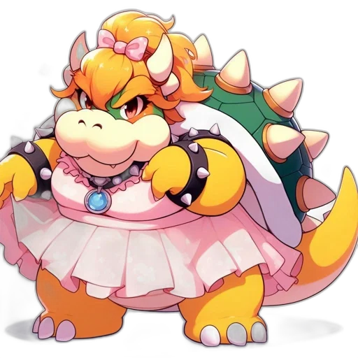 dragon, dress, crown, weapon transparent PNG cut-out