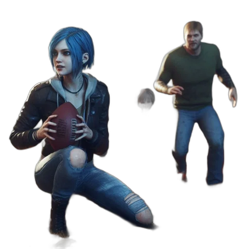 jacket, concept art, 3d render, cyberpunk transparent PNG cut-out