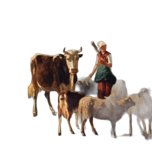 animal, oil painting, concept art, fantasy art transparent PNG cut-out