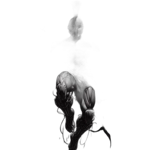 creature, dragon, mask, hair transparent PNG cut-out