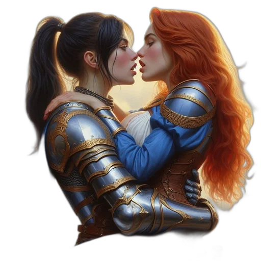 fantasy art, concept art, comic book art, oil painting transparent PNG cut-out
