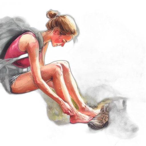 shoes, dress, watercolor, photorealistic transparent PNG cut-out
