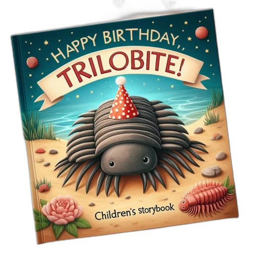children, storybook, trilobite, party transparent PNG cut-out