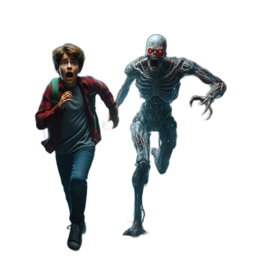 robot, creature, concept art, comic book art transparent PNG cut-out