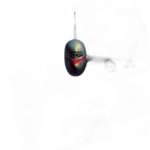 robot, mask, staff, weapon transparent PNG cut-out