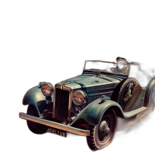 car, photorealistic, 3d render, concept art transparent PNG cut-out