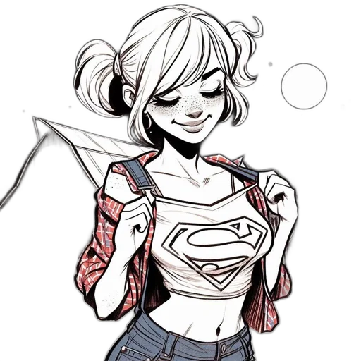 comic book art, cartoon, concept art, anime transparent PNG cut-out